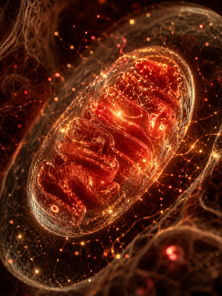 Mitochondrion inside a cell